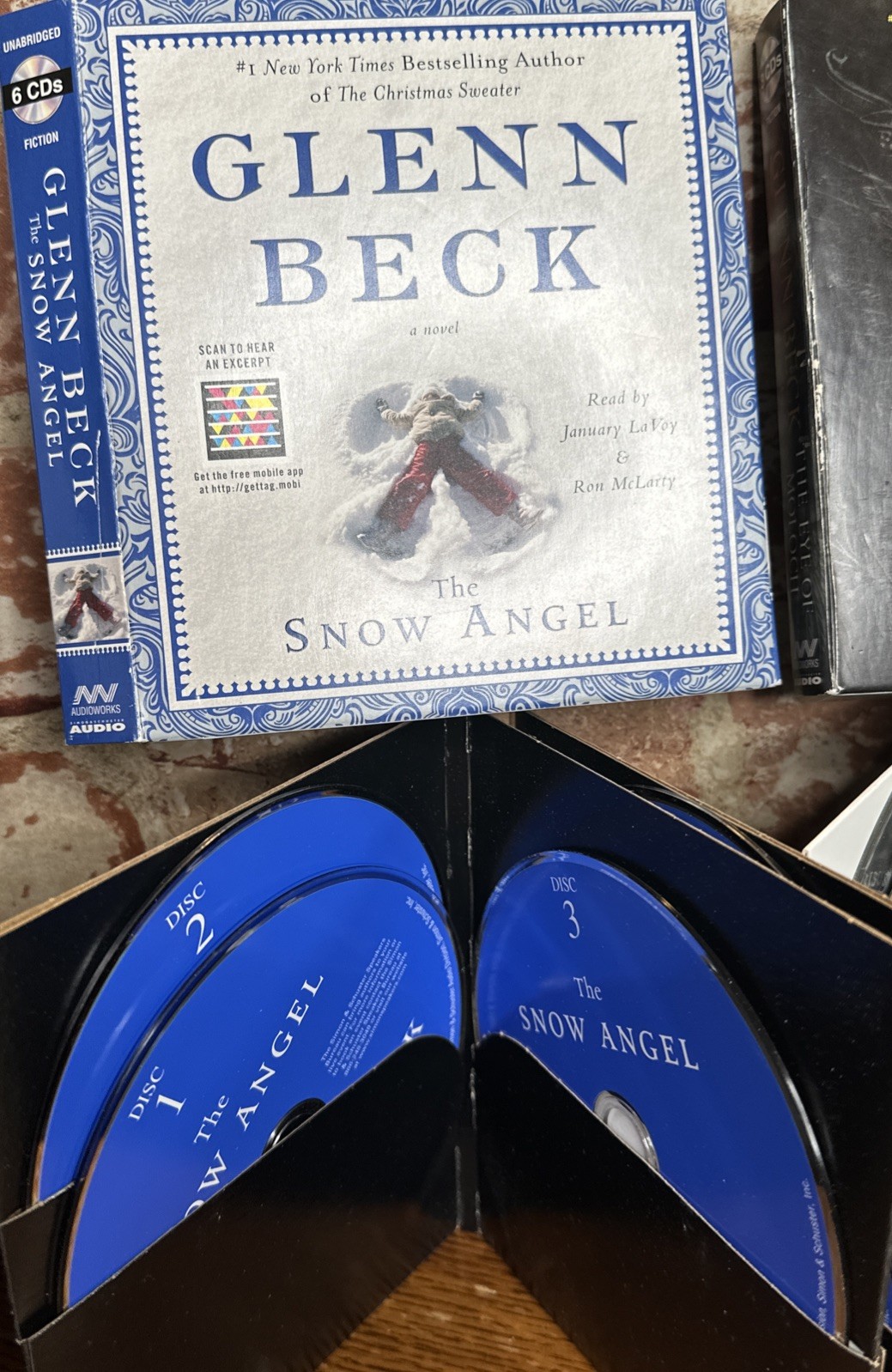 3 Glenn Beck Audio CD Books The Snow Angel, The Overton Window The Eye Of Moloch