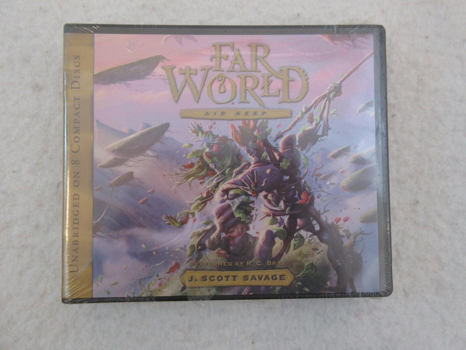 J. Scott Savage FAR WORLD Book 3 Air Keep Audiobook 8 CDs SEALED