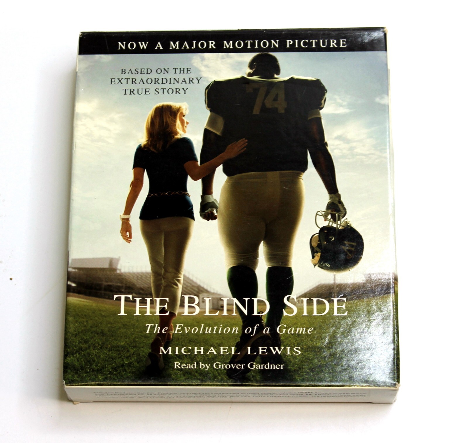 The Blind Side the Evolution of the game 5 abridged audio CD’s 2009 approx 6 hrs
