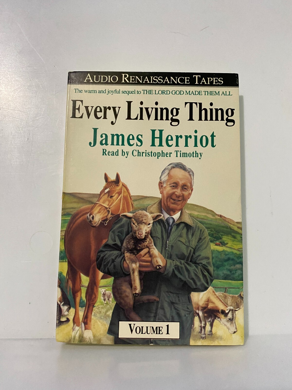 Every Living Thing James Herriot Read By Christopher Timothy Volume 1 USED-