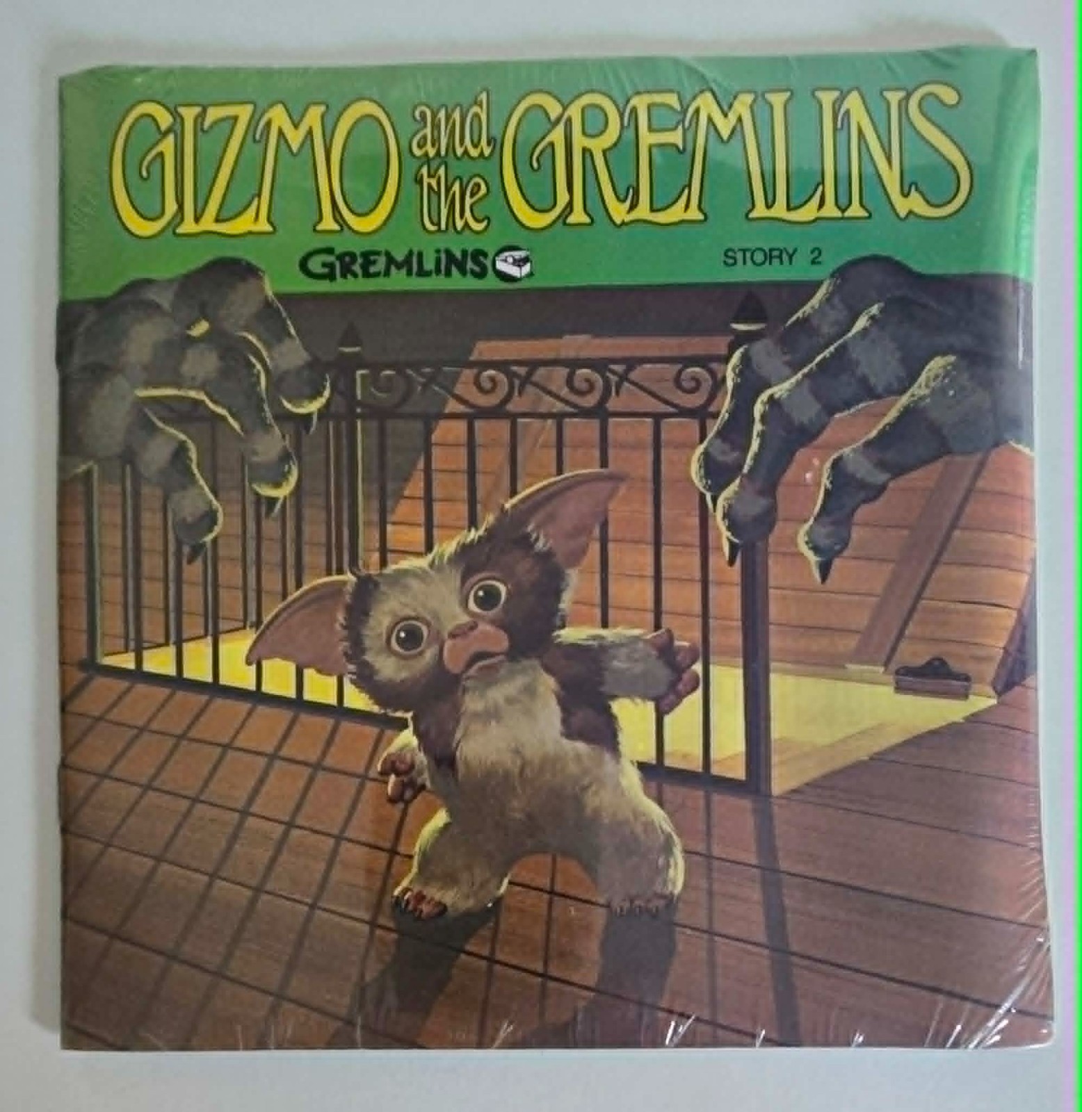 GIZMO AND THE GREMLINS Story 2 Read Along Record & Book 1984 FACTORY SEALED new