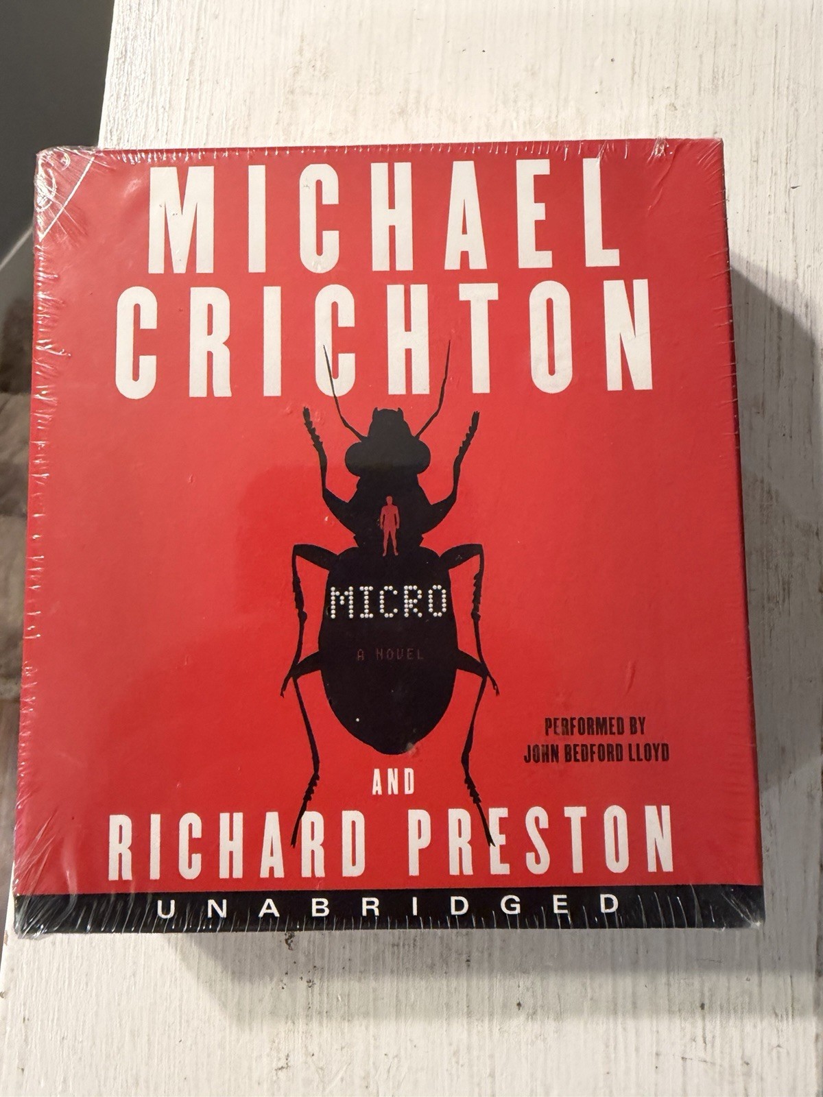 Micro Unabridged AUDIO BOOK CD thriller Michael Crichton Richard Preston SEALED