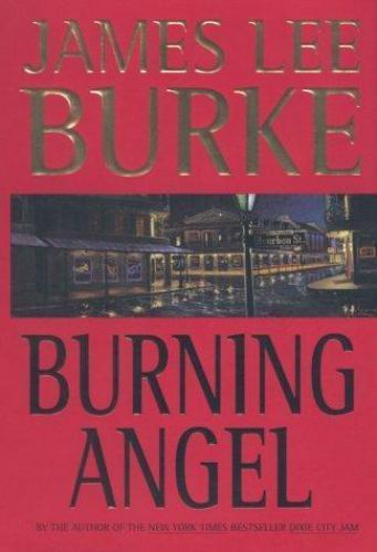 Burning Angel James Lee Burke hc dj 1st signed