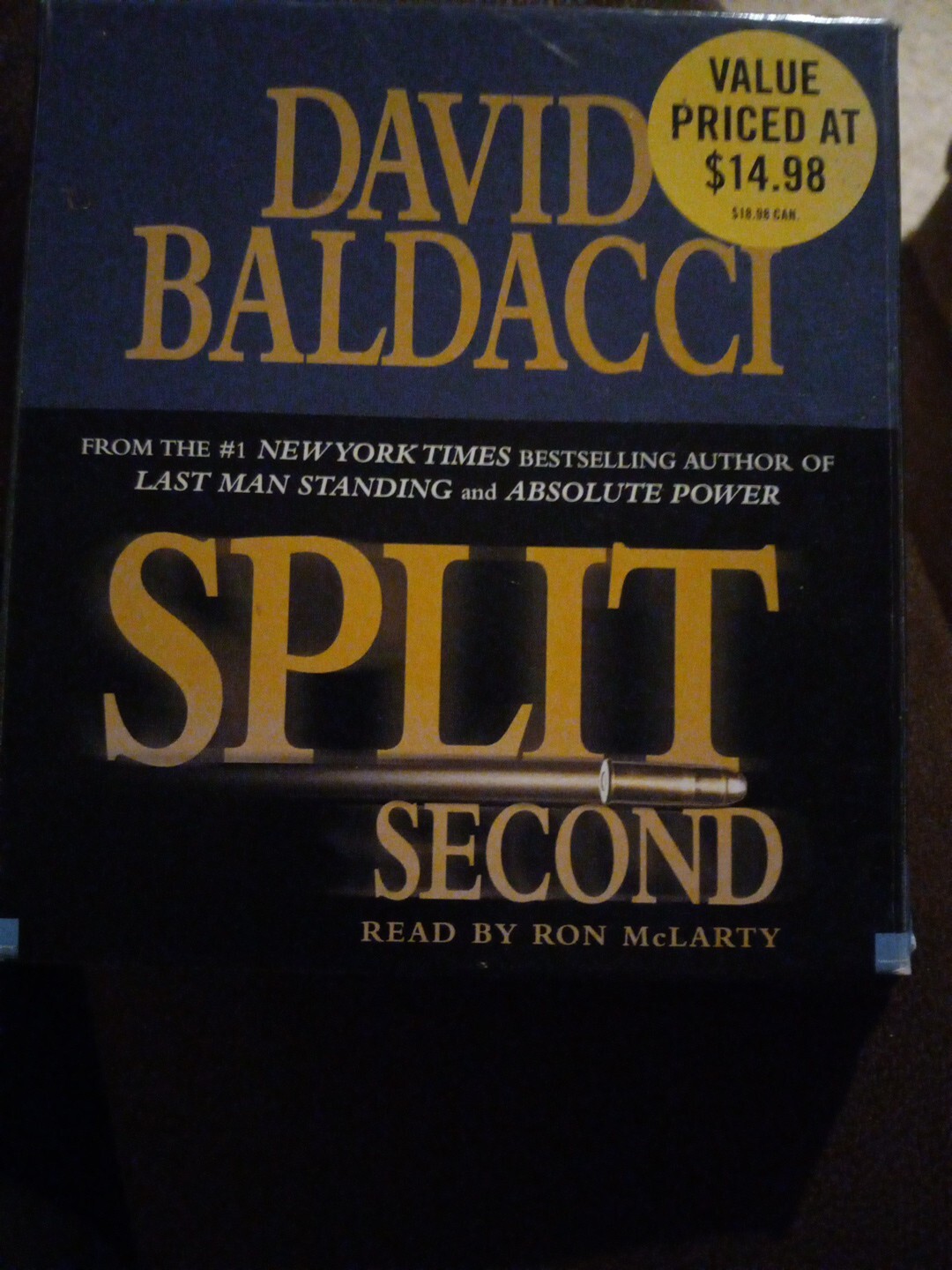 King and Maxwell Ser.: Split Second by David Baldacci (2007, Compact Disc,…