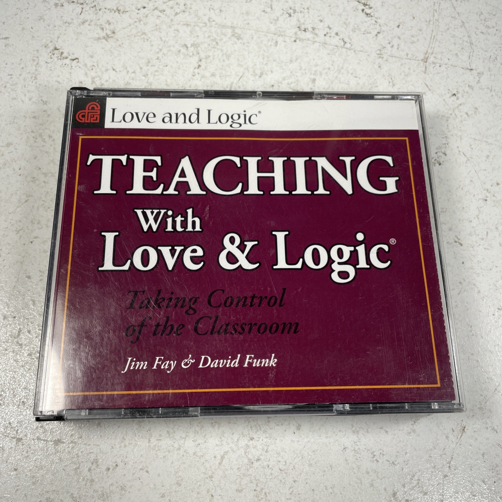 Jim Fay & David Funk Teaching With Love & Logic Take Control Audio CD 5-Disc Set