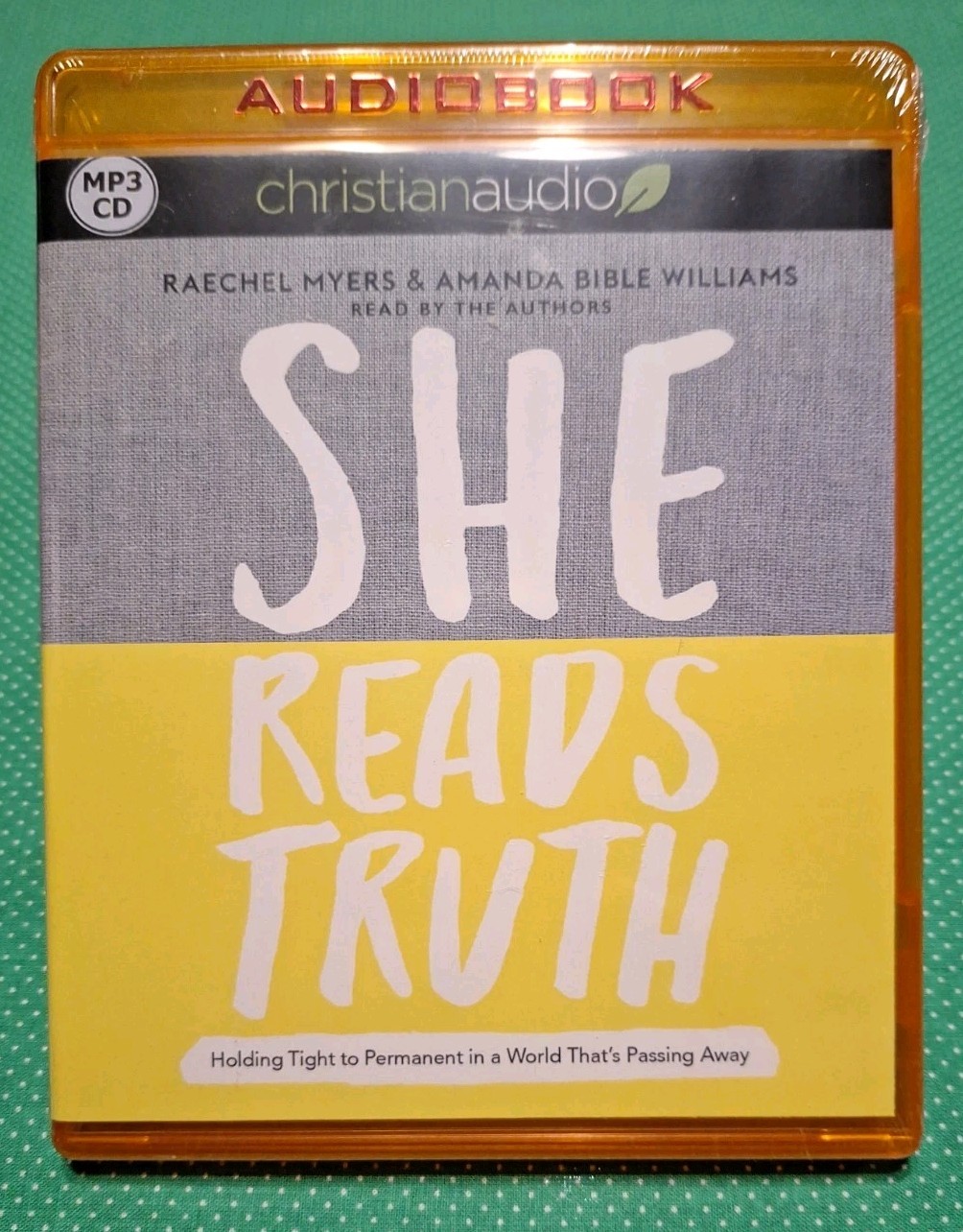 BOOK/AUDIOBOOK MP3-CD Raechel Myers Religion Christian Living SHE READS TRUTH