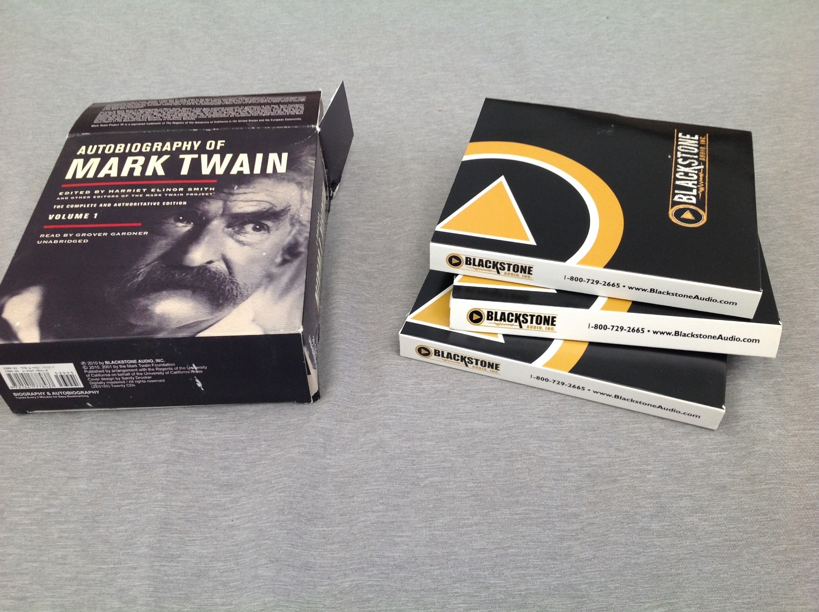 Autobiography of Mark Twain Volume 1, 20 CD Audiobook