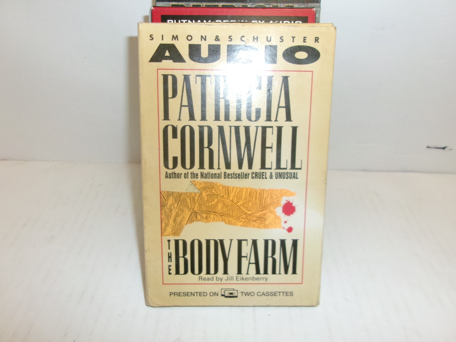 Lot of 3 Patricia Cornwell Audiobook On Cassette Tape ~ Ships Boxed