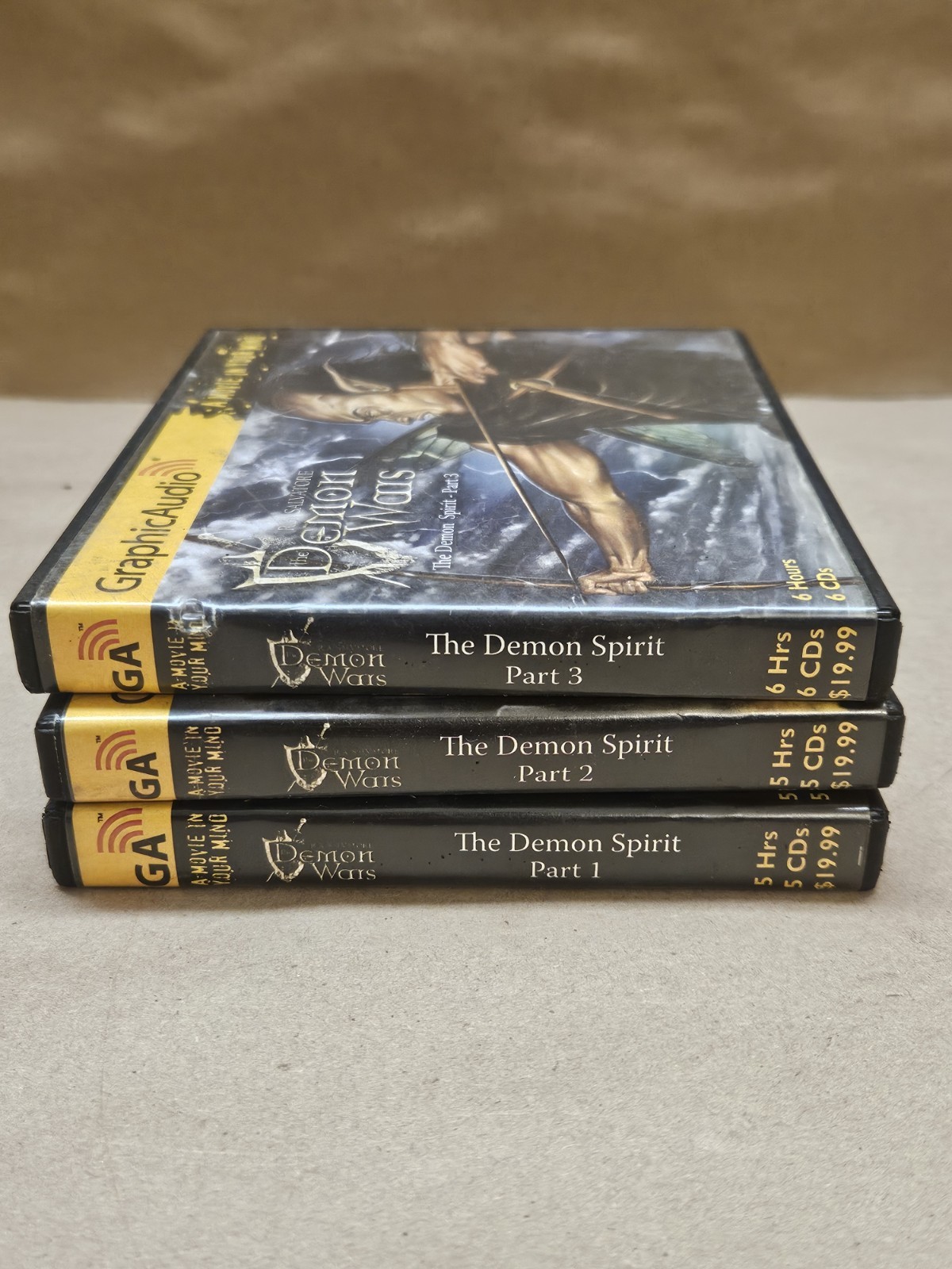 The Demon Spirit Part 1-3 The Demon Wars Saga Graphic Audio Book