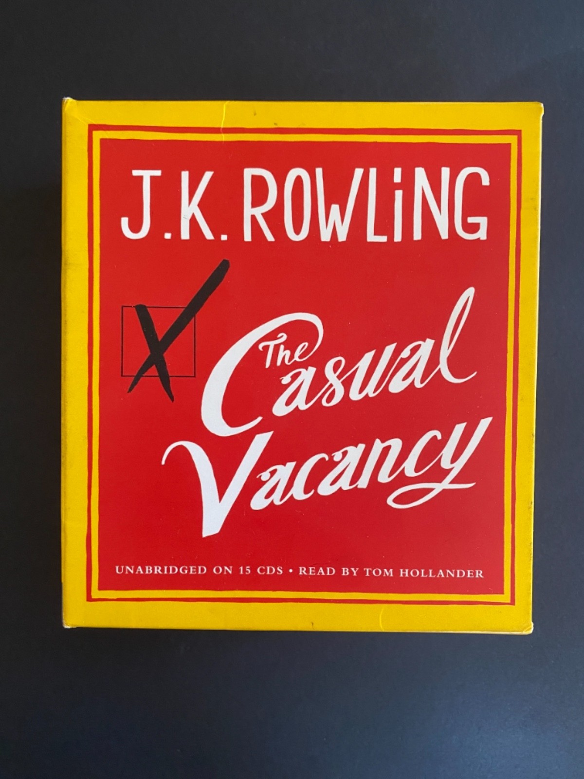 J.K. Rowling The Casual Vacancy 15 CD Unabridged Audiobook