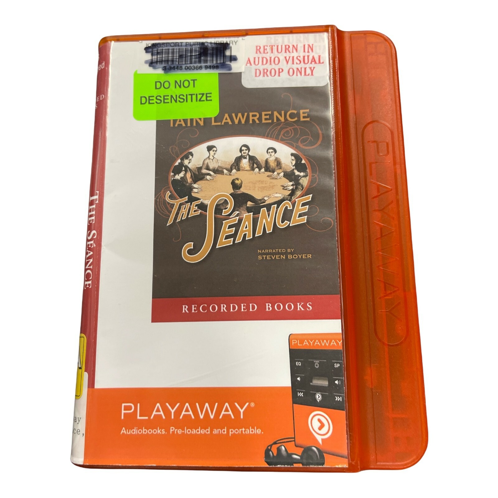 The Séance by Iain Lawrence 2009 Digital Audiobook Young Adult Historical Fictio