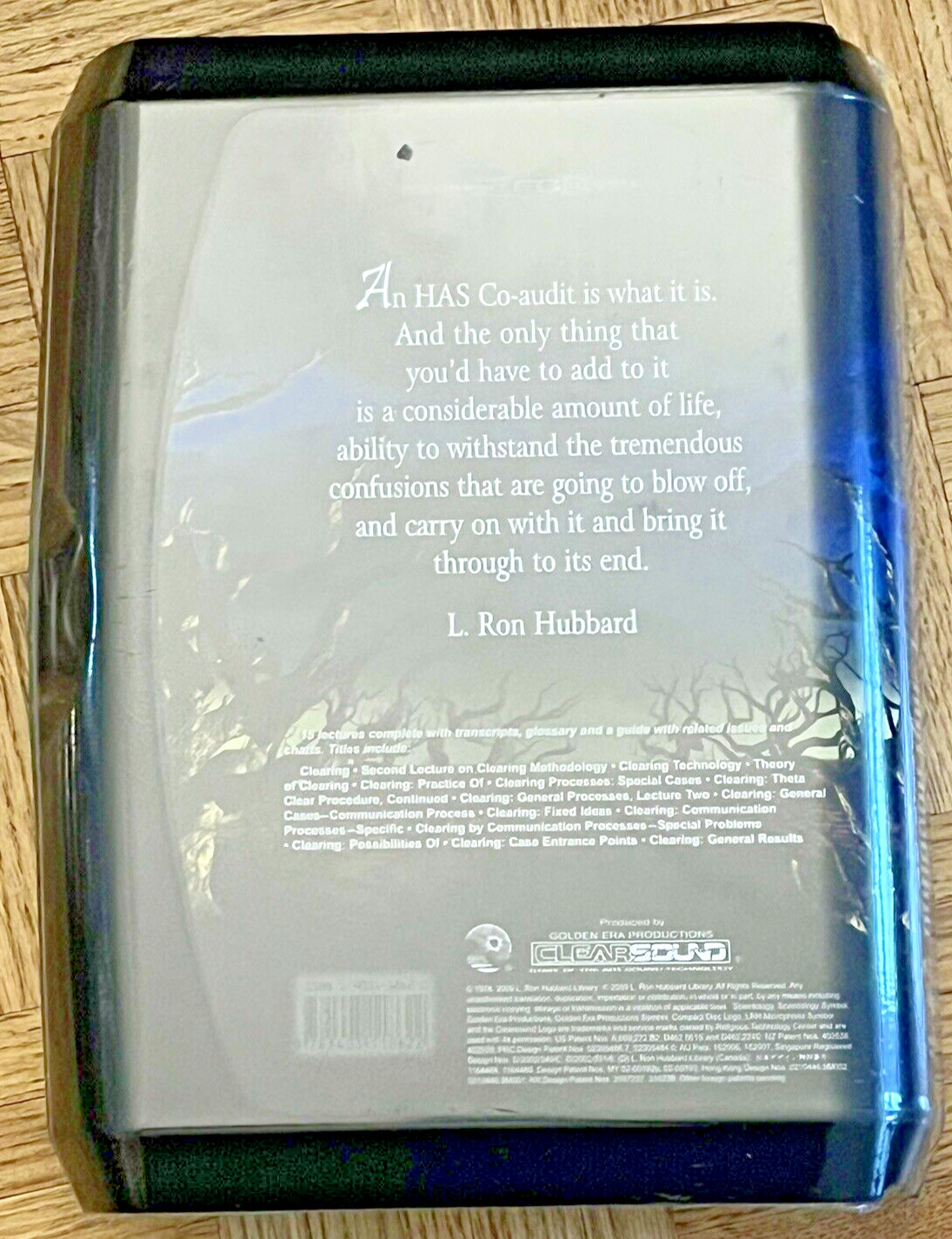 L. Ron Hubbard 6th London The HAS Co-Audit & Broad Scale Course Lecture CD NEW