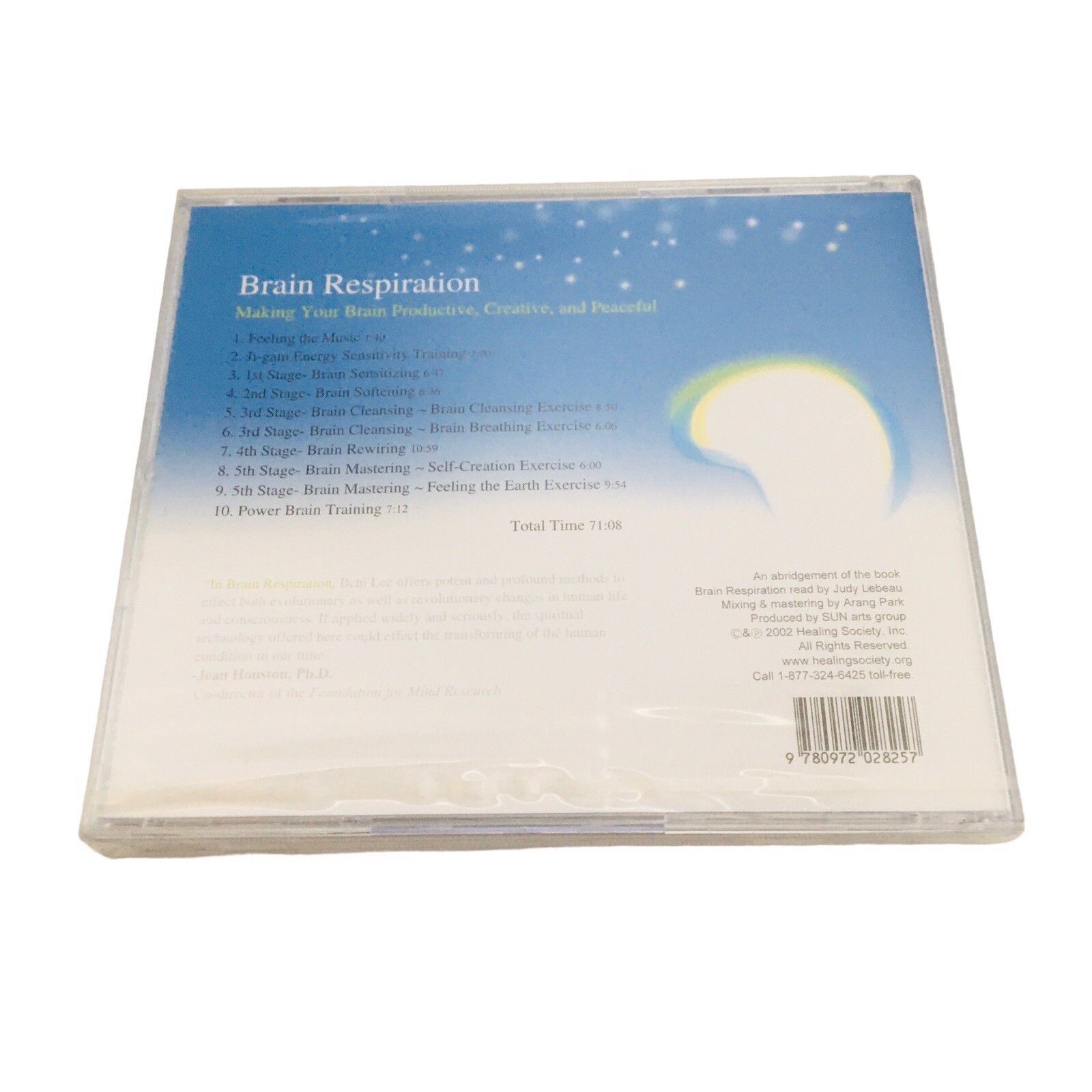 Brain Respiration CD Making Your Brain Productive Creative Peaceful NEW SEALED
