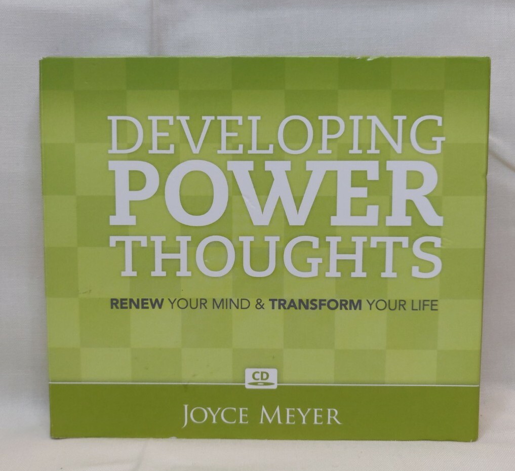 Developing Power Thoughts~Joyce Meyer 4 CD Set~3 hrs 47 min~Excellent!
