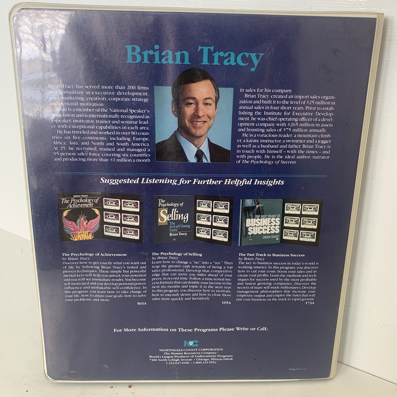The Psychology of Success: Ten Proven Principles for Winning — Brian Tracy
