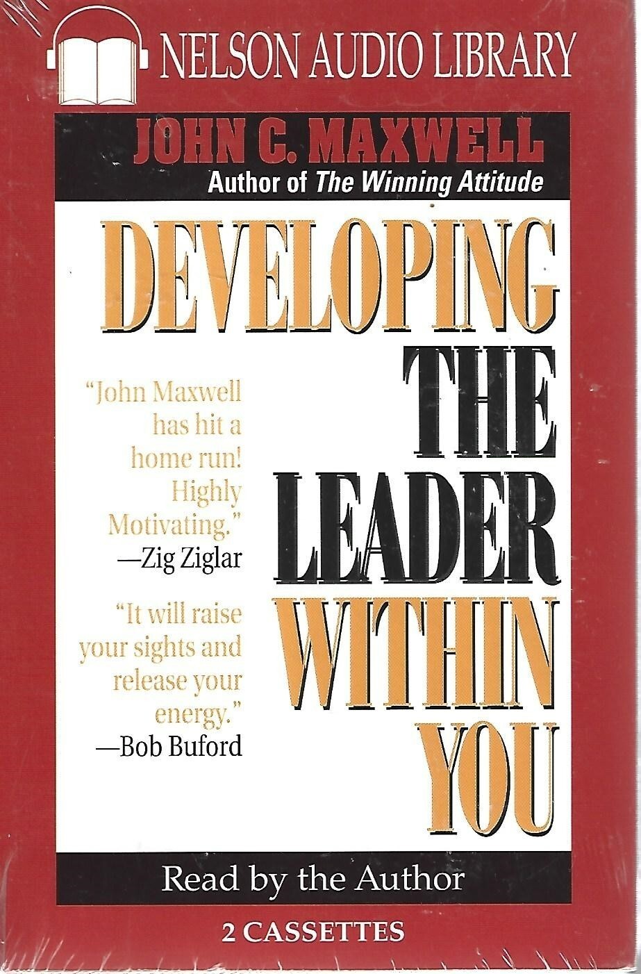 Developing the Leader Within You by John C. Maxwell (1993, Audio Cassette)
