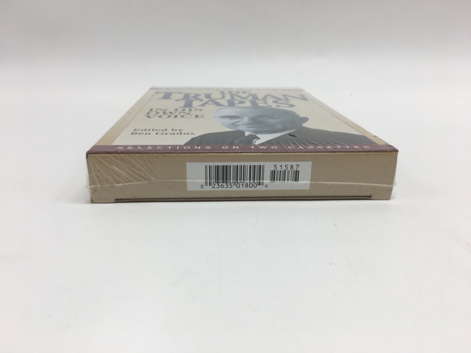 The Truman Tapes: In His Own Voice Cassette Book (Caedmon Audio, 1995) — SEALED