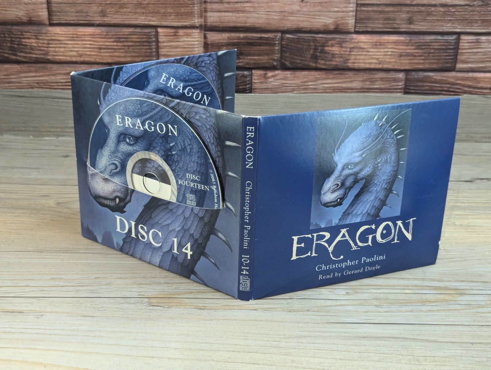Unabridged Inheritance Cycle Eragon & Eldest Audiobooks Doyle Paolini 34 CDs