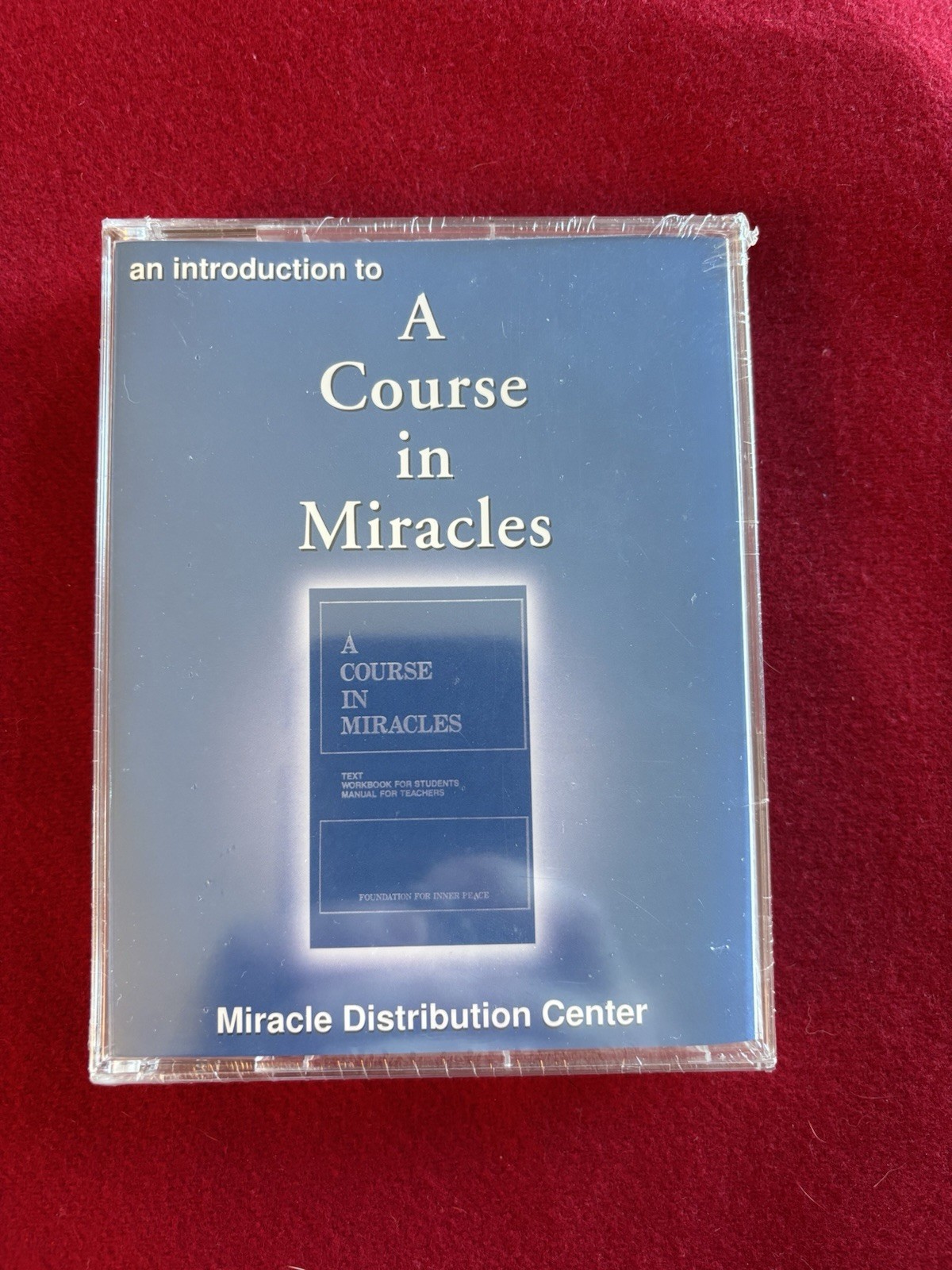 An Introduction to A Course in Miracles 2 Cassette Set NEW Sealed MD10401