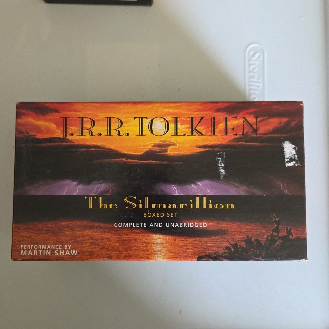 The Silmarillion Unabridged Cassette Box Set J.R.R. Tolkien Free Shipping