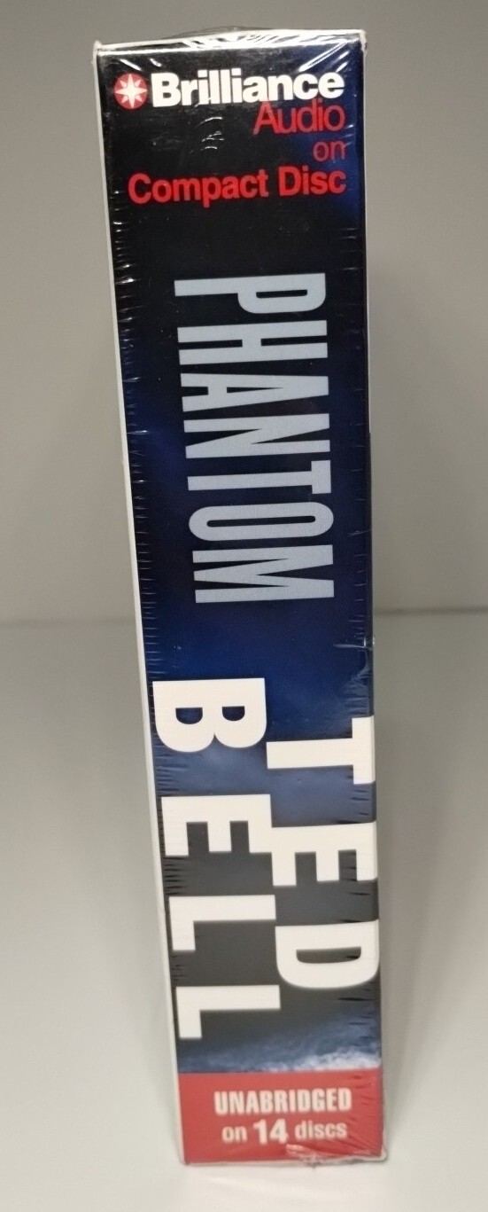 Phantom by Ted Bell onCD Audiobook Unabridged Alex Hawke Novel Sealed New in Box