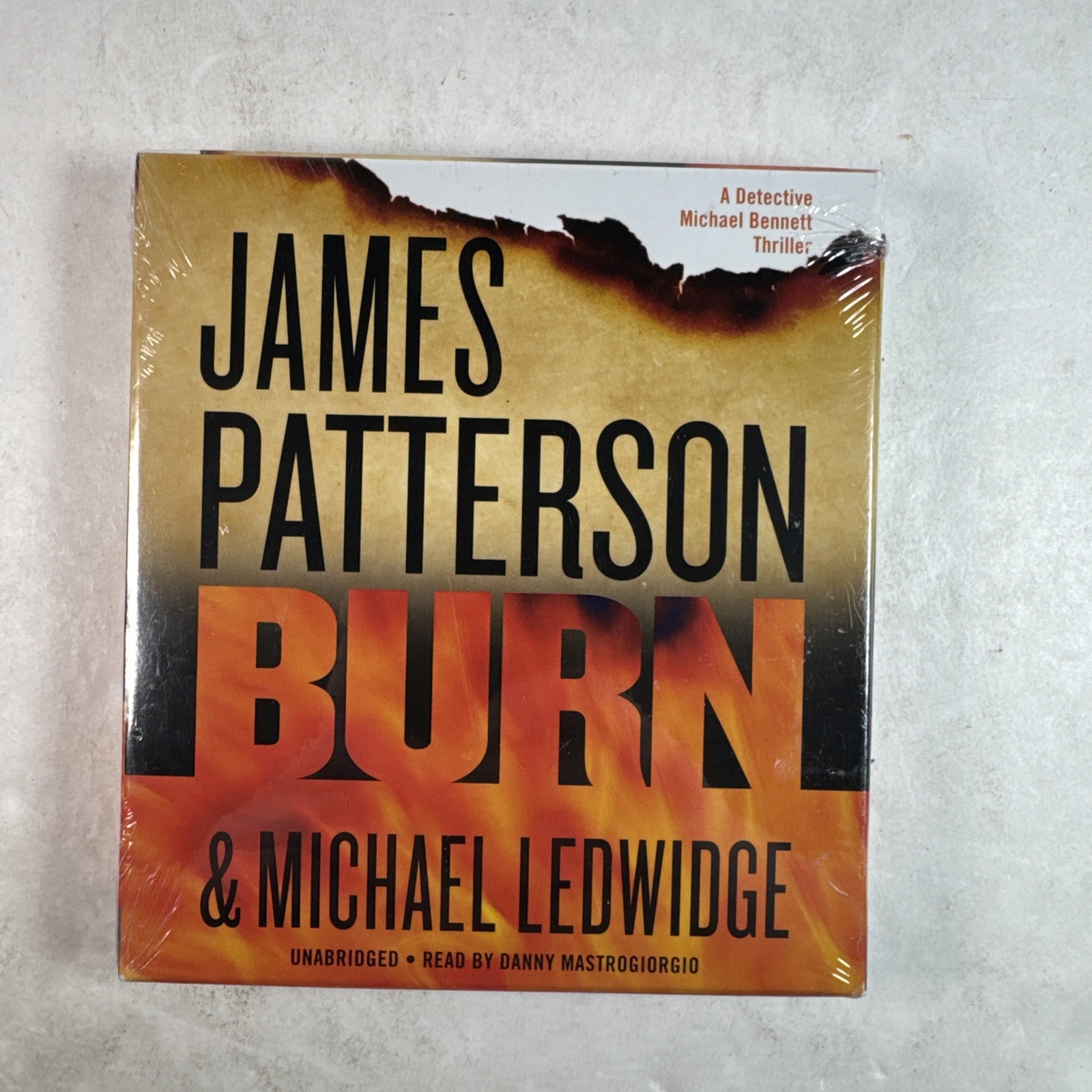 Burn by James Patterson and Michael Ledwidge (2014, Compact Disc) New