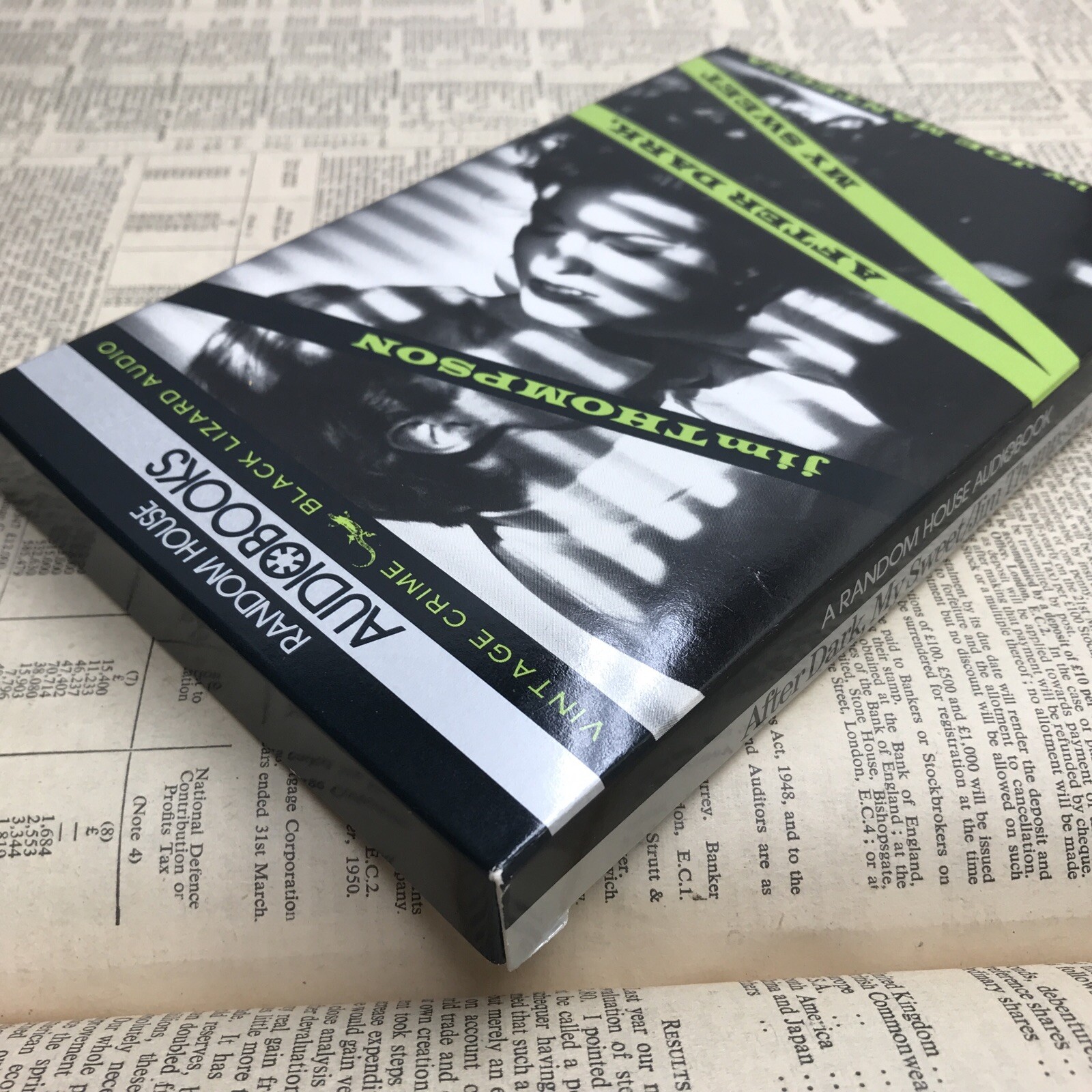 Jim Thompson’s After Dark My Sweet Audiobook Cassettes Joe Mantegna Narrated