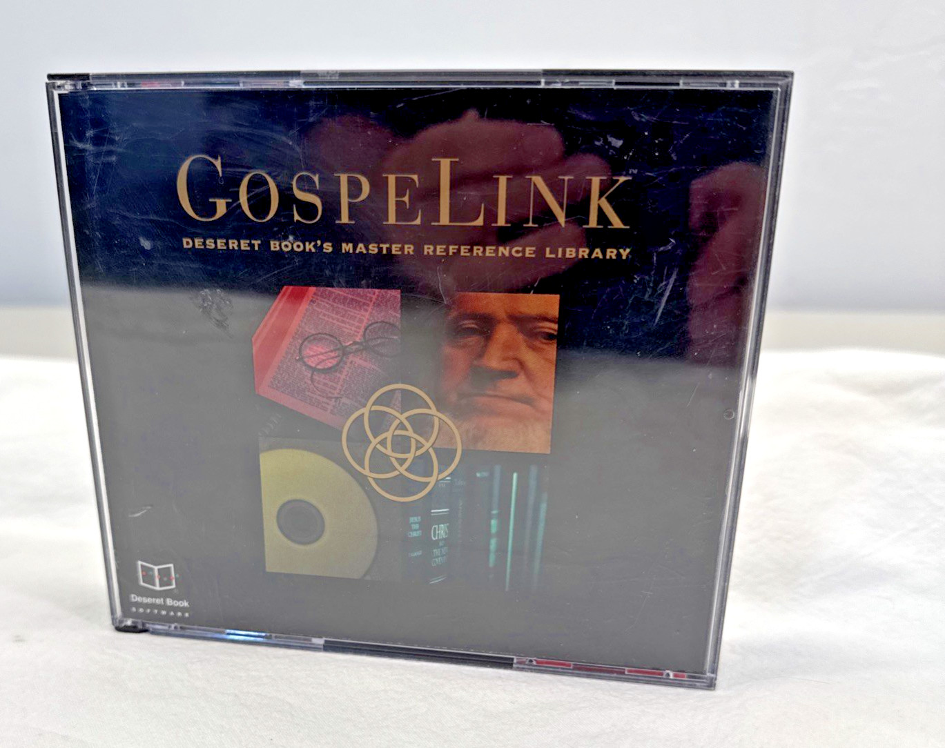 GOSPELINK Desert Book’s Master Reference Library CD-ROM LDS Mormon 3 CD Set 1998