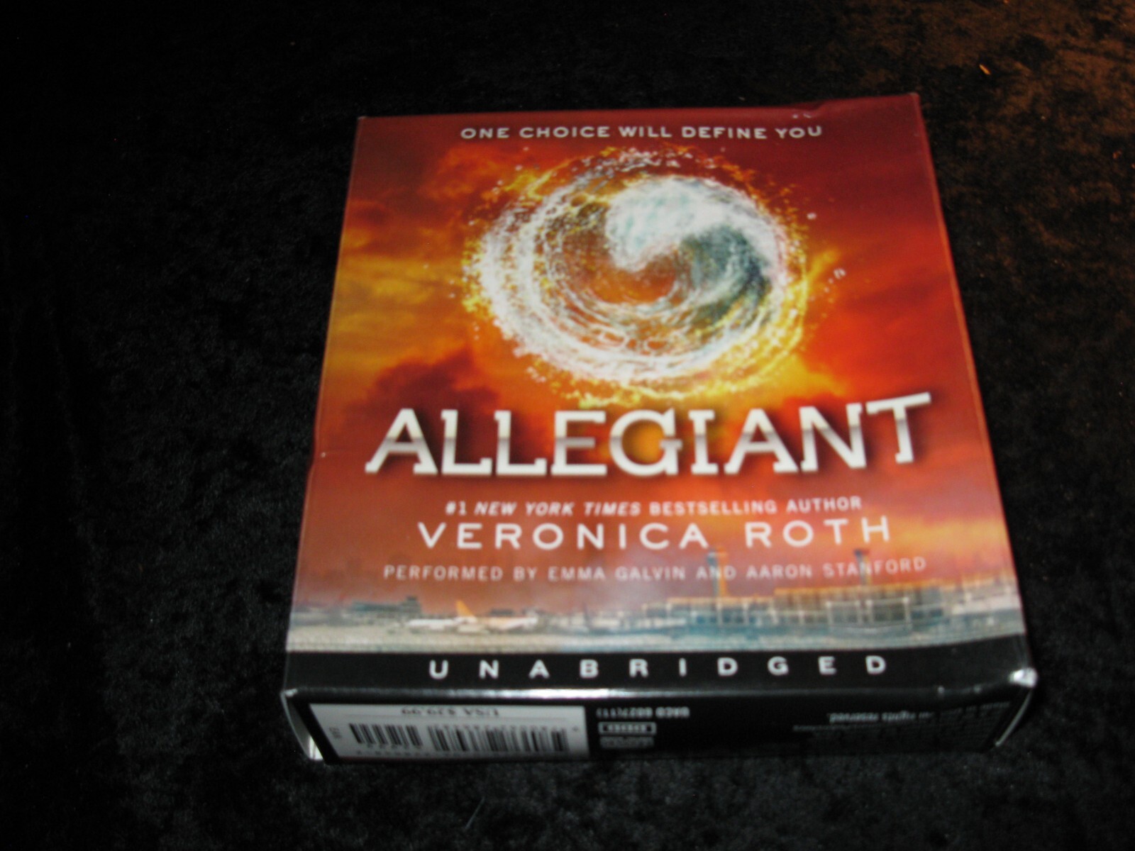 Audiobook~ Allegiant Veronica Roth Unabridged CDs
