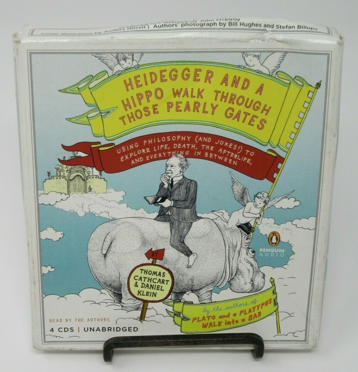 HEIDEGGER & A HIPPO WALK THROUGH THOSE PEARLY GATES 4-DISC CD AUDIOBOOK, THOMAS