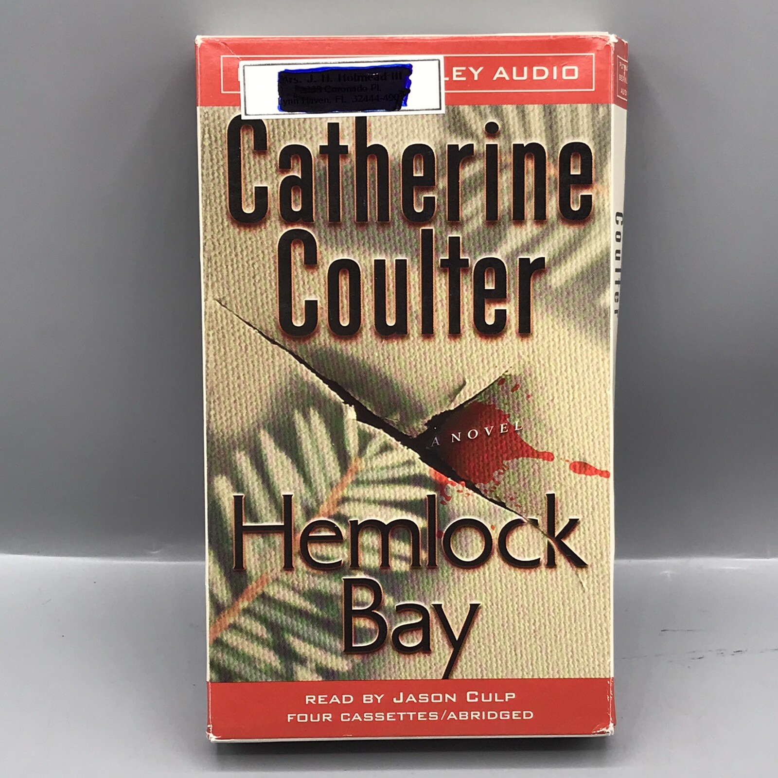 Hemlock Bay by Catherine Coulter Audiobook Cassette Abridged