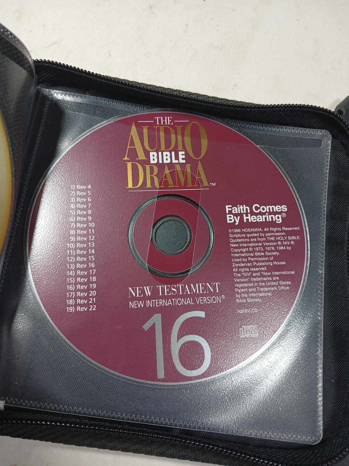 The Audio Bible Drama — Faith Comes By Hearing New Testament 16 CD Set in Case