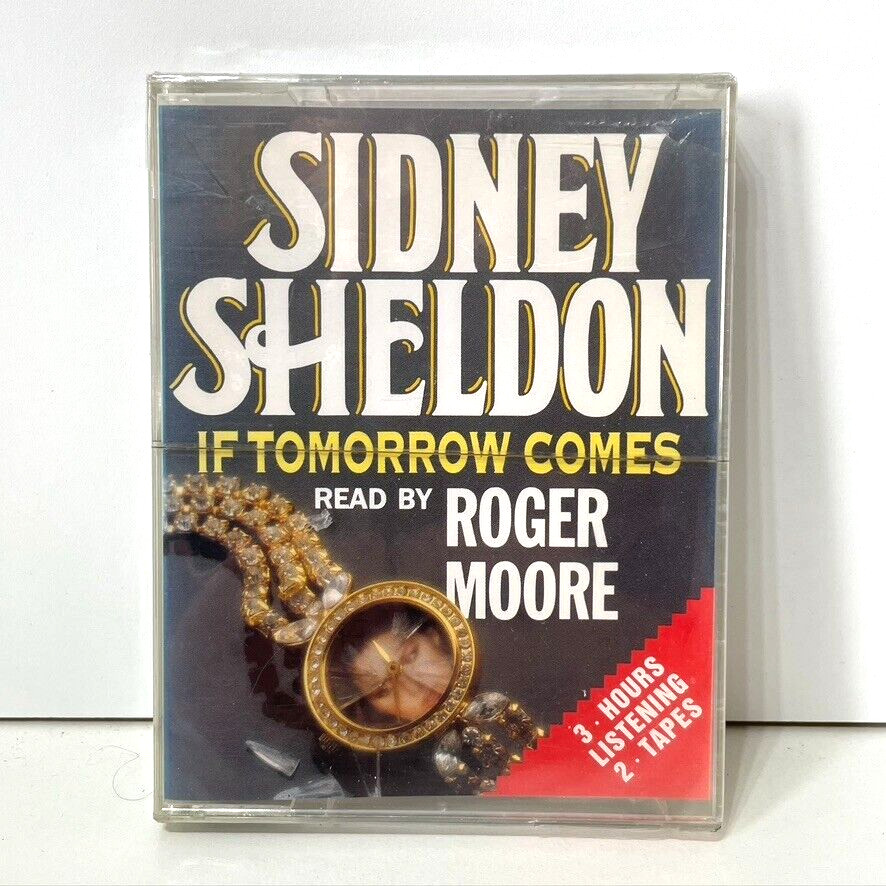 Sidney Sheldon If Tomorrow Comes Audiobook Double Cassette read by Roger Moore