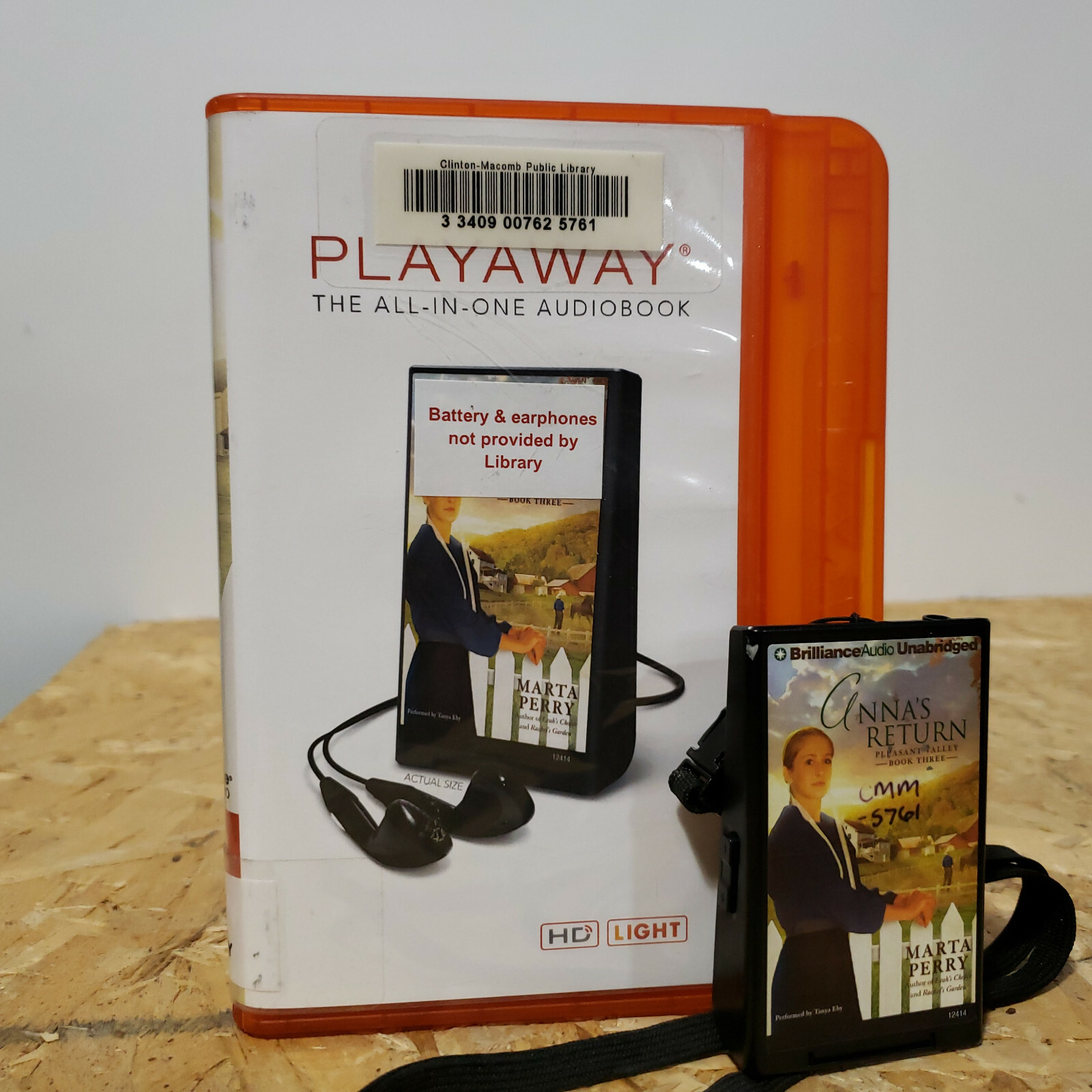 Anna’s Return Marta Perry PLAYAWAY audiobook unabridged Free US Shipping