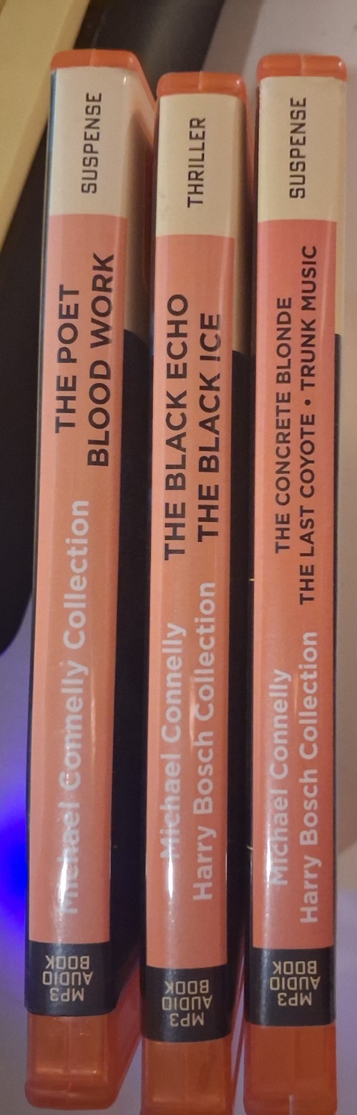 Michael Connelly MP3 CD Audiobook Collection Unabridged — Over 90 hours!