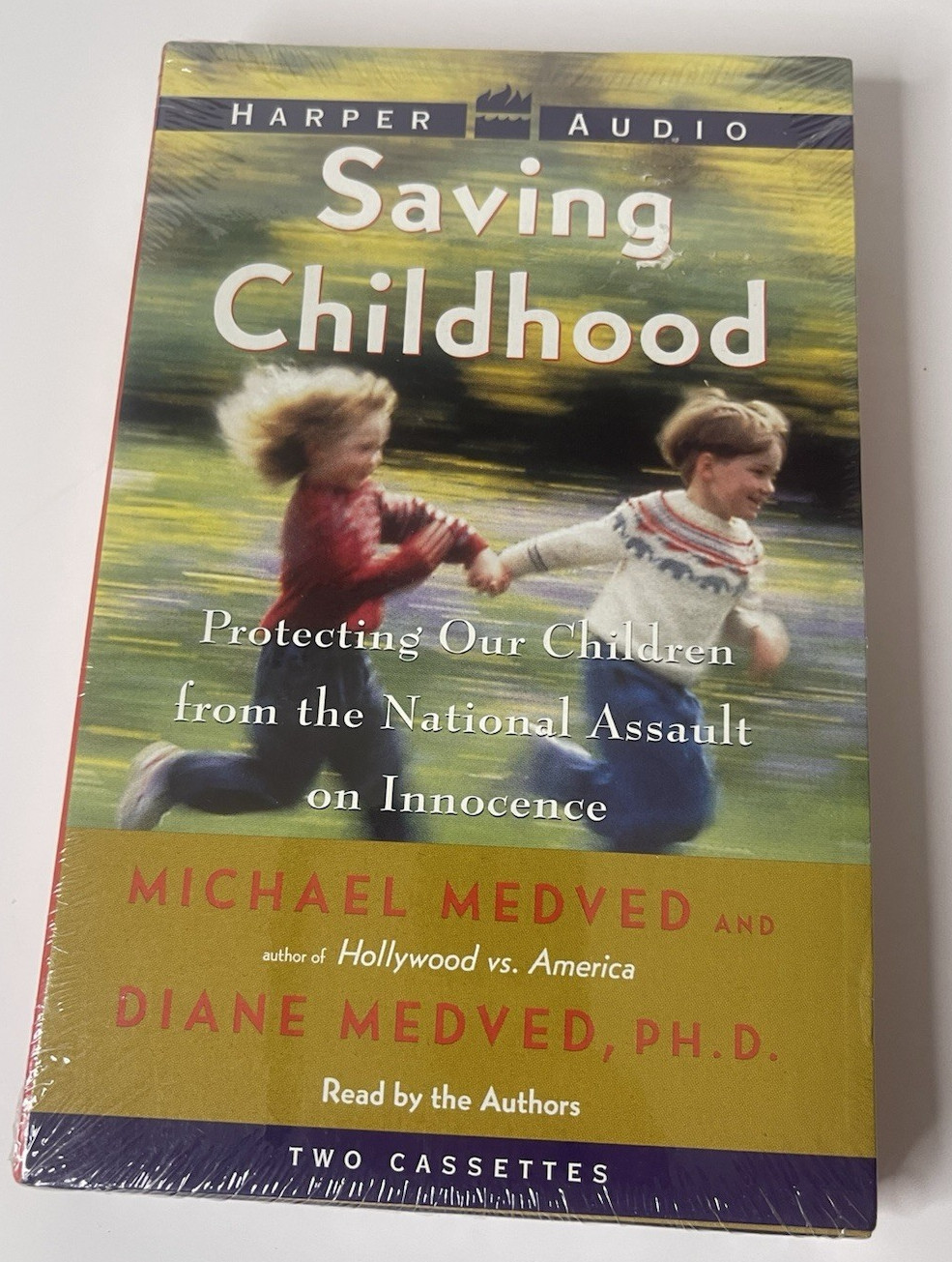 Cassette Audiobook Saving Childhood by Michael Medved, Diane Medved PH.D