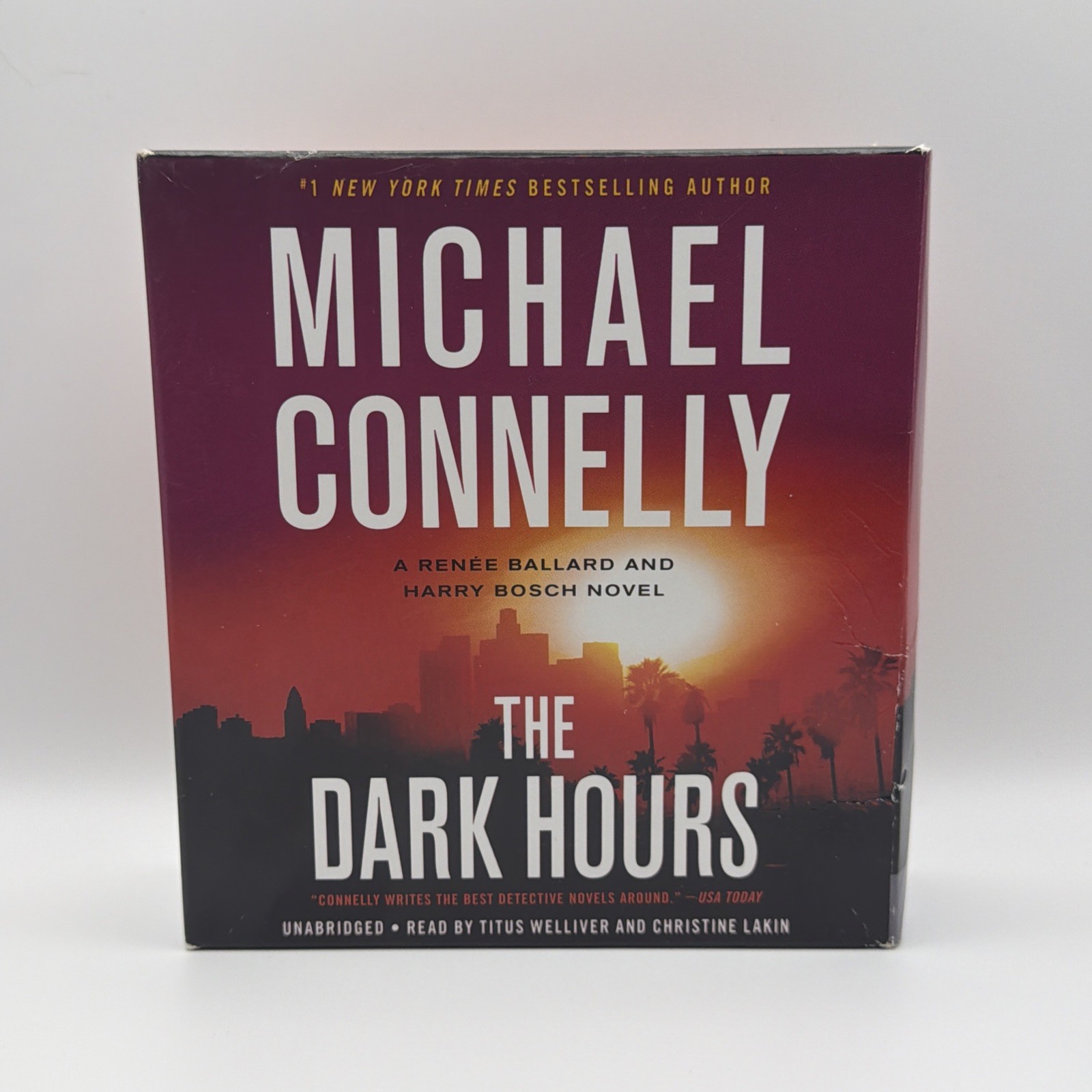 Michael Connelly — The Dark Hours (CD Audiobook, 2021, 10-Disc Set Unabridged)