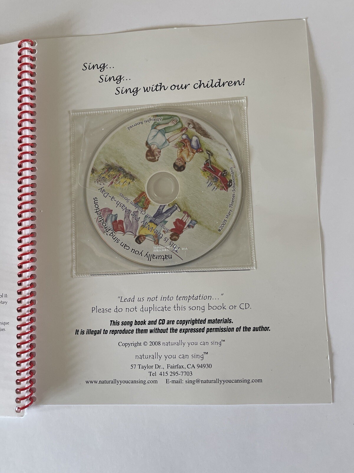 This Is the Way We Wash a Day (Singing with Childern Series) Excellent Used