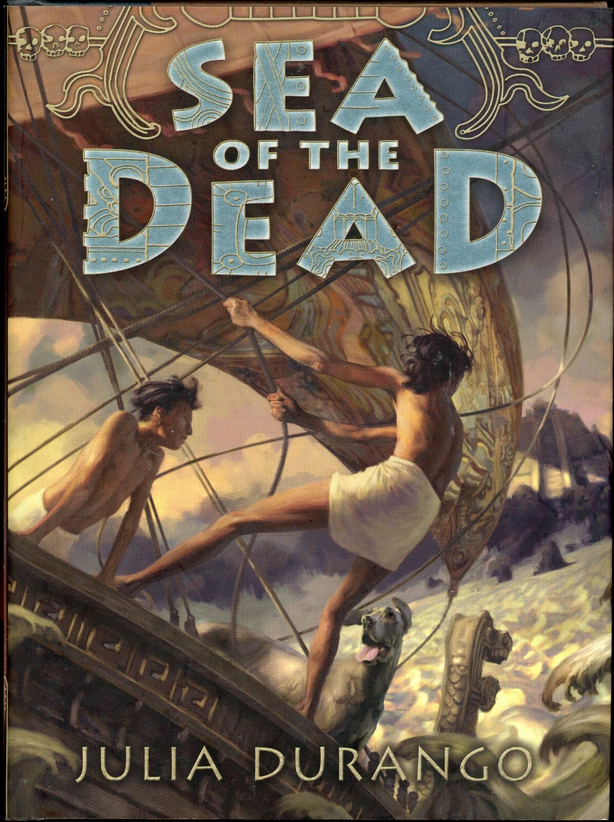 Sea of the Dead by Julia Durango (2009, Hardcover) signed First Edition