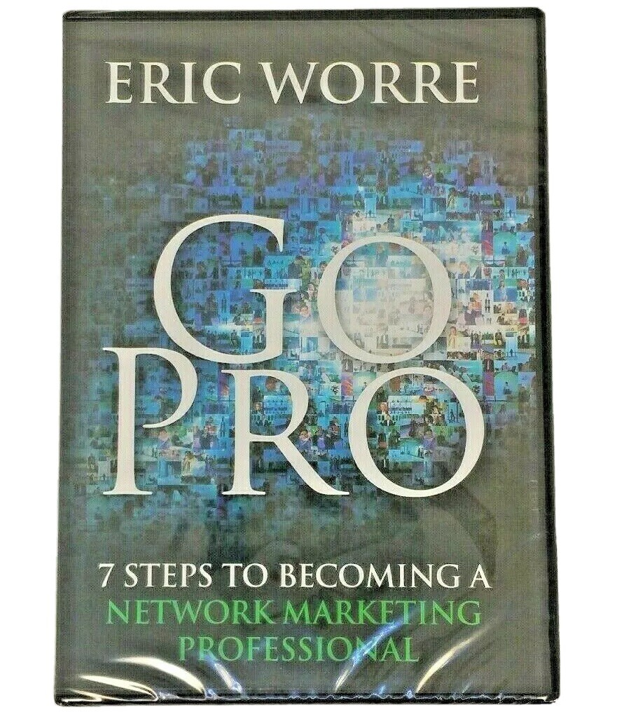 Go Pro Audiobook By Eric Worre 7 Steps to Becoming a Network Marketing 3 Discs