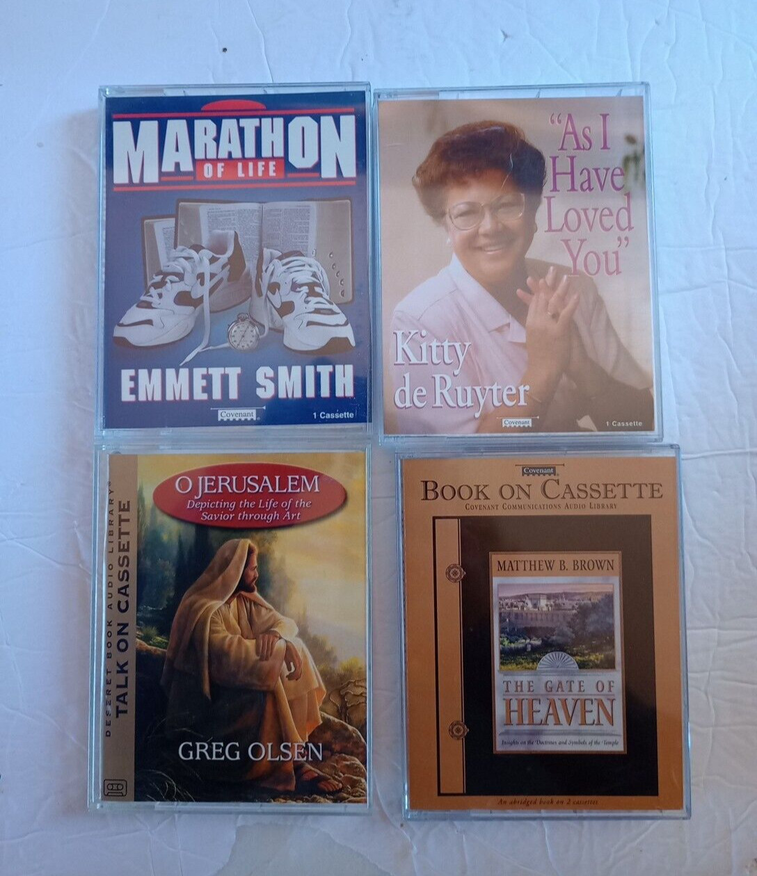LDS Mormon Books & Talks On Audio Cassette Huge Lot (21) Inspiration Religious