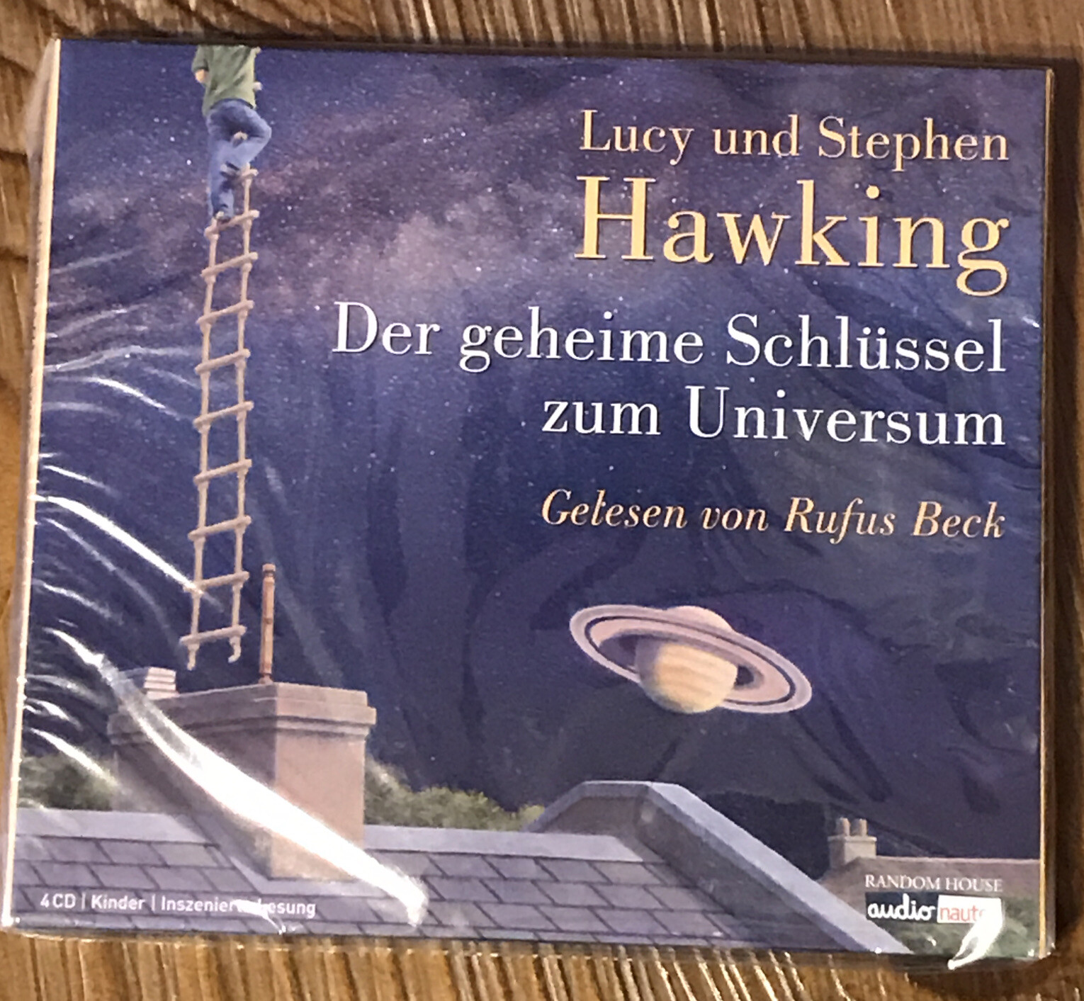 Lucy and Stephen Hawking Der geheime Schlussel Zum Universum 4 CDs Rufus Beck