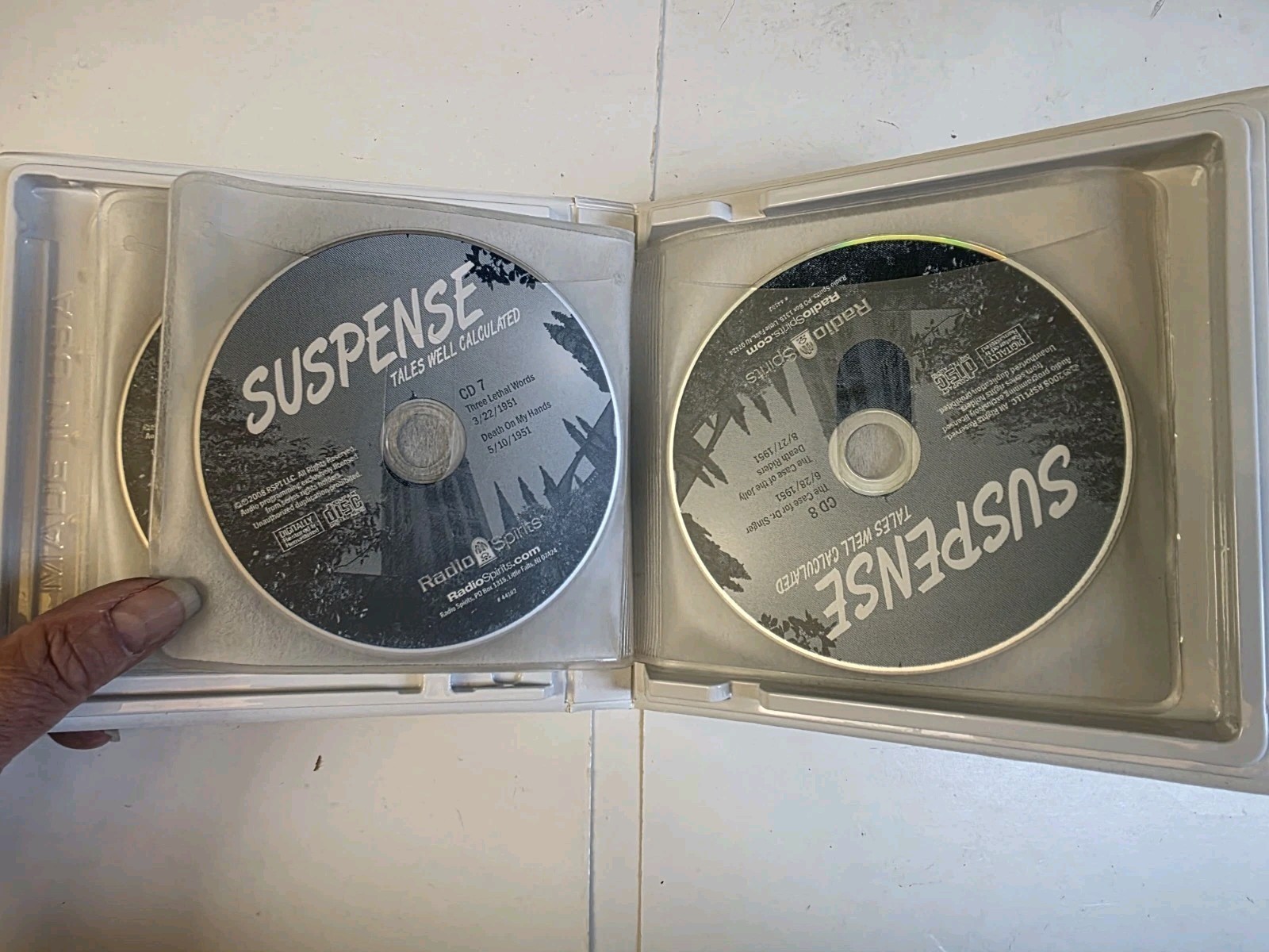 Radio Spirits ~ Suspense: Tales Well Calculated (10-CD, 20 EPISODES, 2008) A29