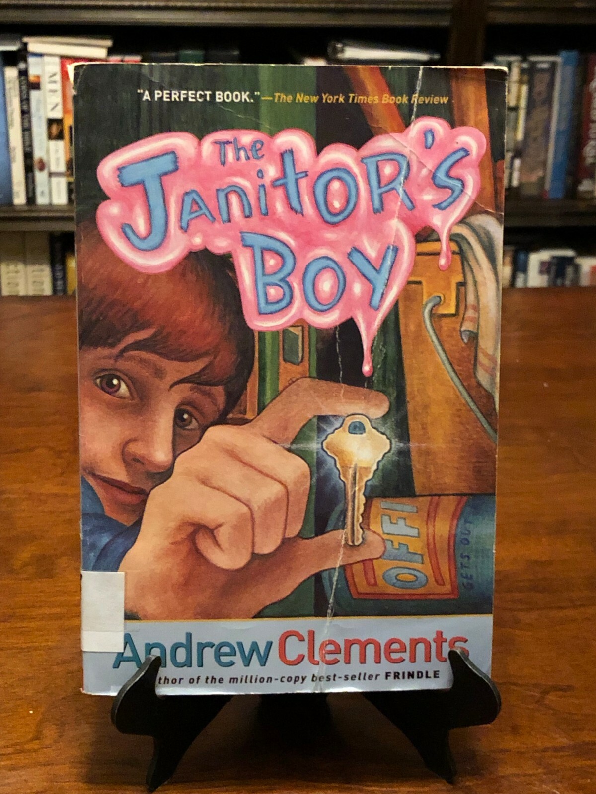 THE JANITOR’S BOY by Andrew Clements