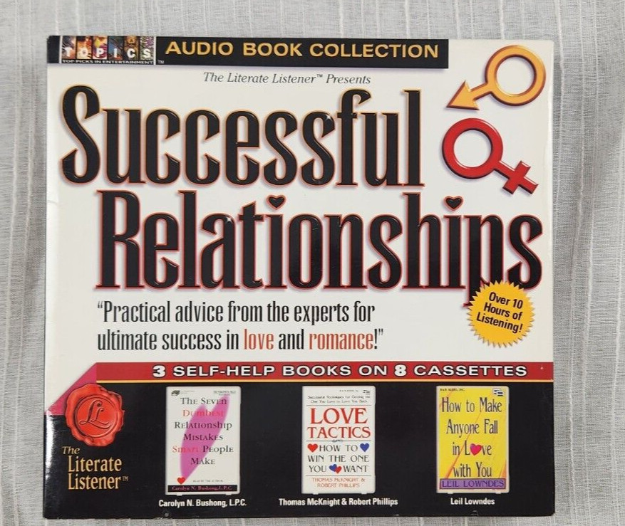 The Literate Listener Successful Relationship Audiobook Cassettes 3 Books Sealed