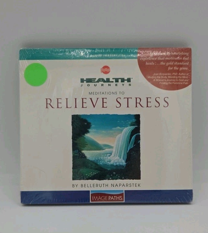 NEW/SEALED HEALTH JOURNEYS MEDITATIONS TO RELIEVE STRESS AUDIOBOOK CD SET