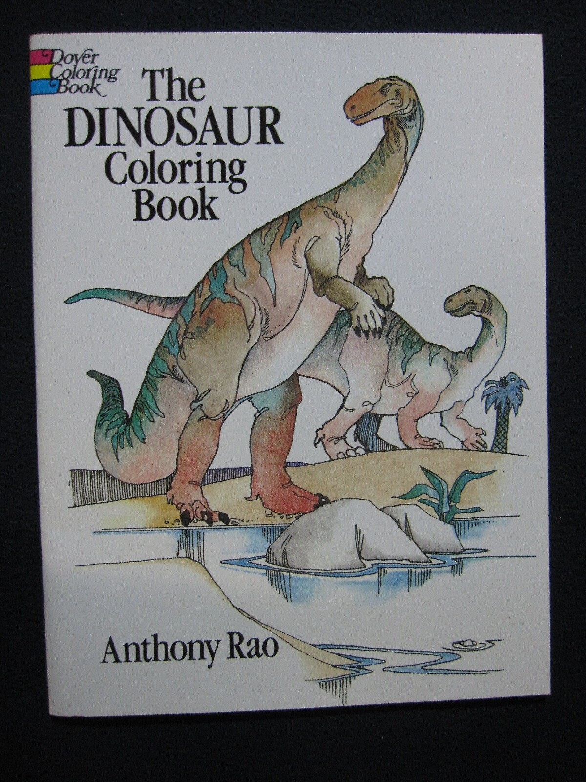The Dinosaur Coloring Book (Dover Nature Coloring Book) [Paperback] Anthony Rao
