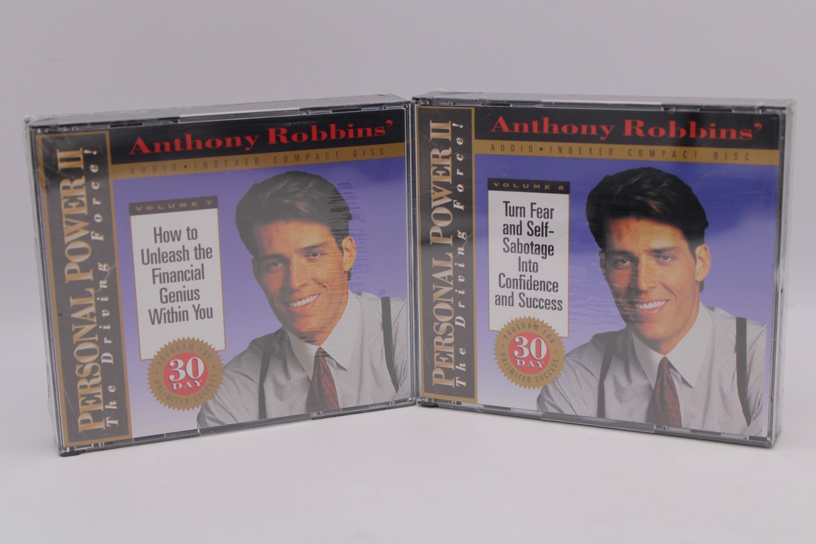ANTHONY ROBBINS: PERSONAL POWER II — The Driving Force Lot Of 12 Sealed CD’s NEW