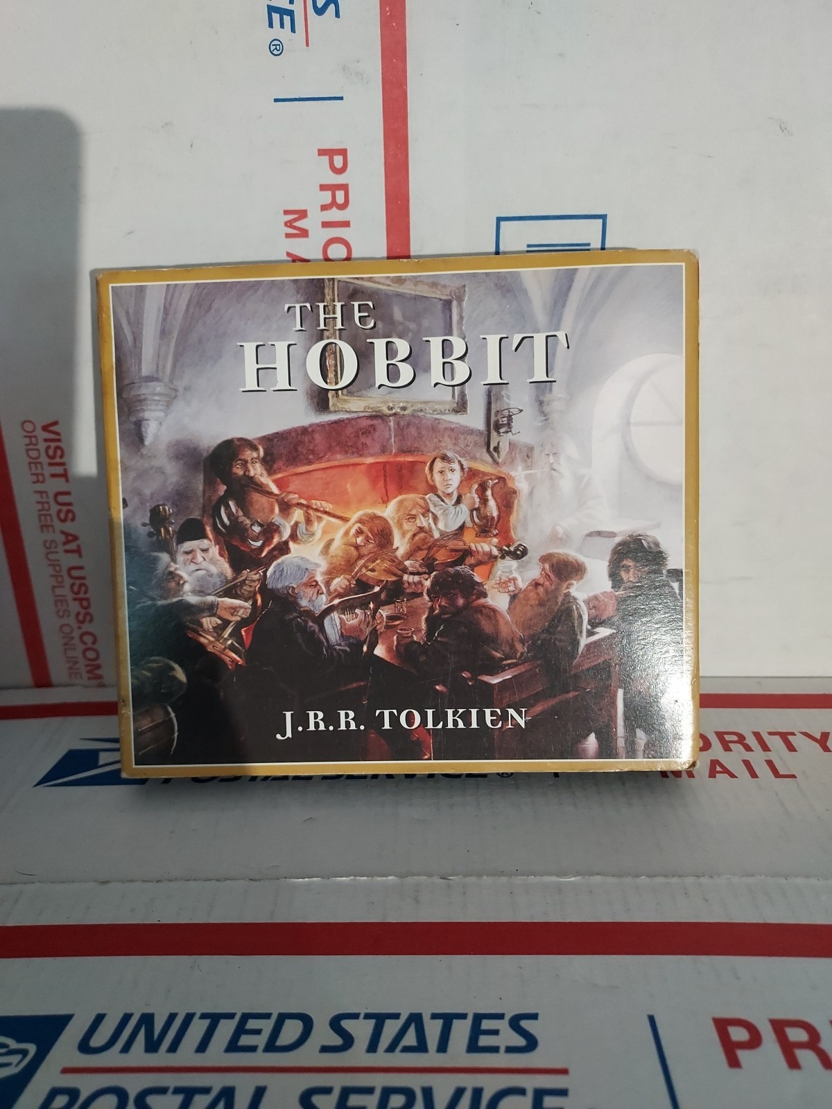 🔥 THE HOBBIT by J.R.R. TOLKIEN, 2001 Highbridge 4x Audio CDs Good Used — #183