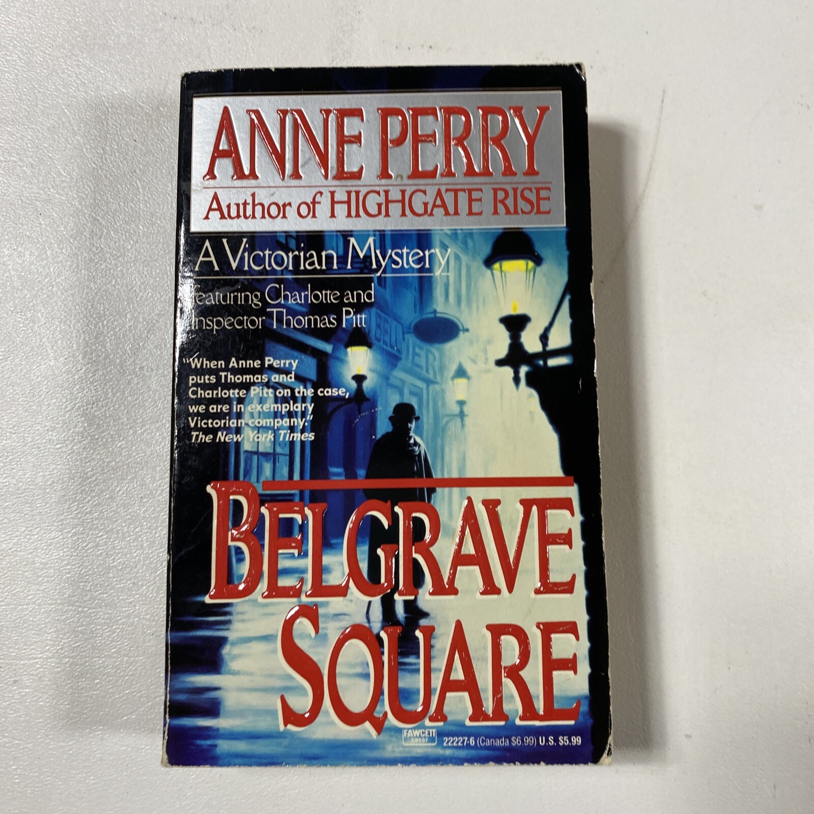 Belgrave Square — Anne Perry (1993, Paperback)